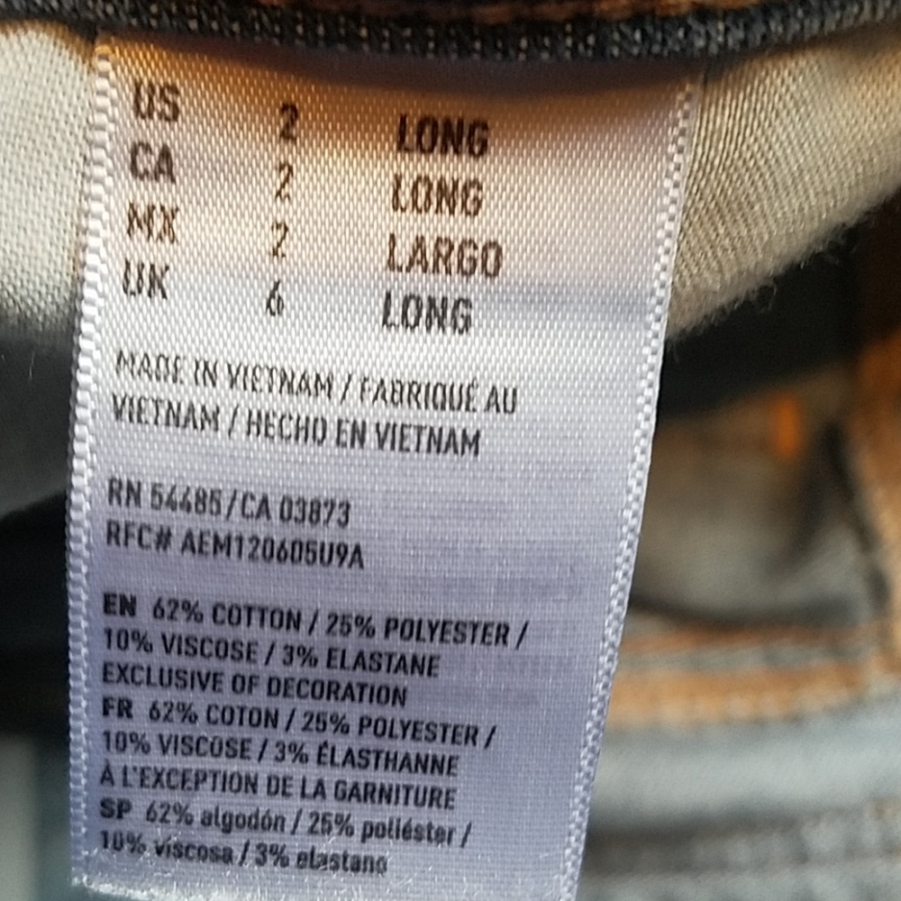 SOLD!!! EUC AEO Jegging Faint Luster. SOLD!! - Picture 3 of 5